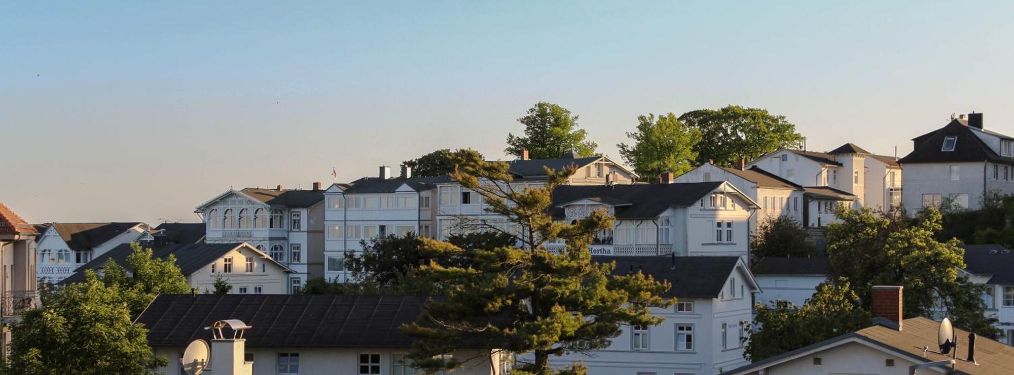 Villa Fernsicht - Wohnung Nr 1 - Mit Meerblick ساسنيتز المظهر الخارجي الصورة