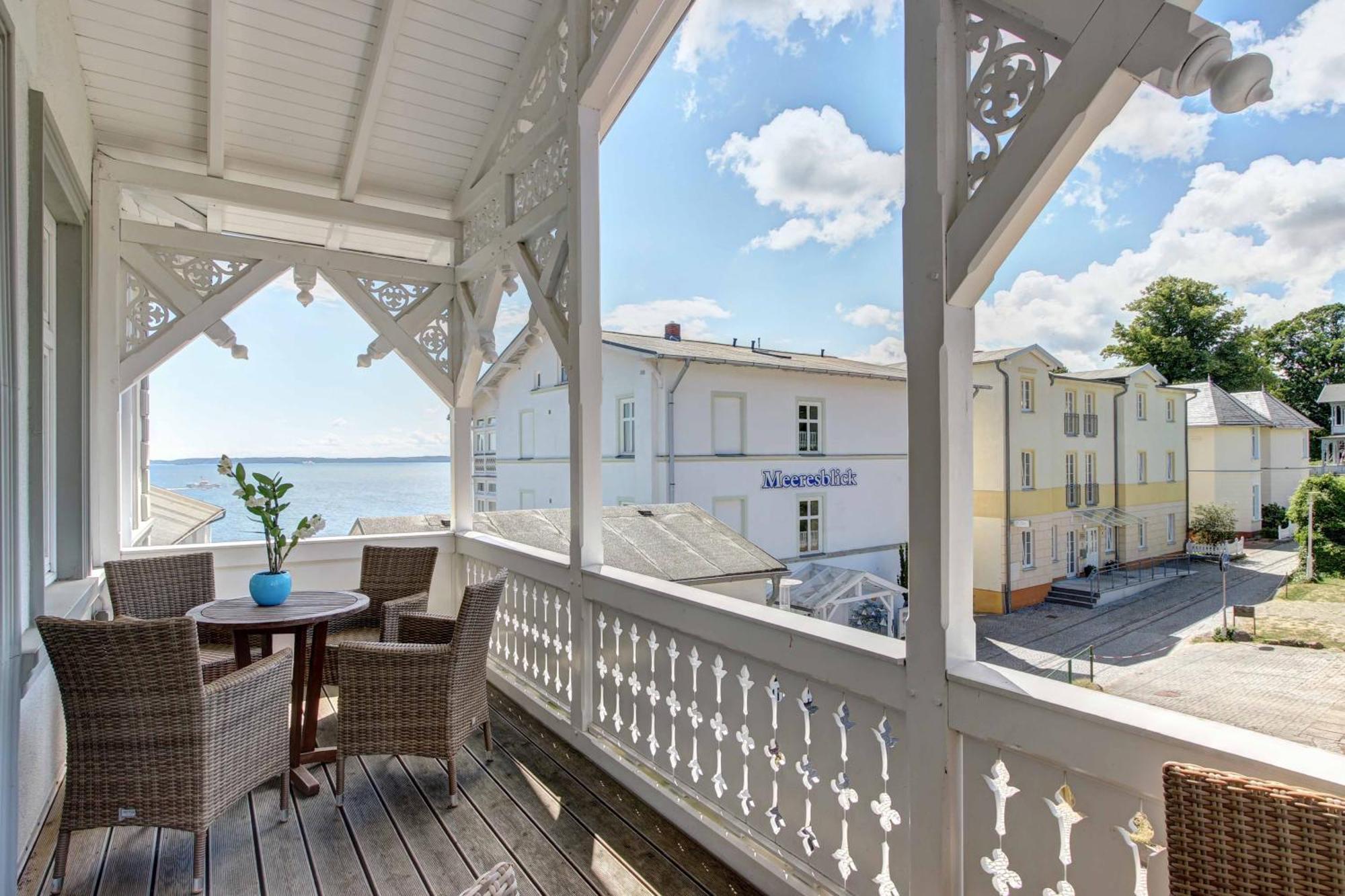 Villa Fernsicht - Wohnung Nr 1 - Mit Meerblick ساسنيتز المظهر الخارجي الصورة