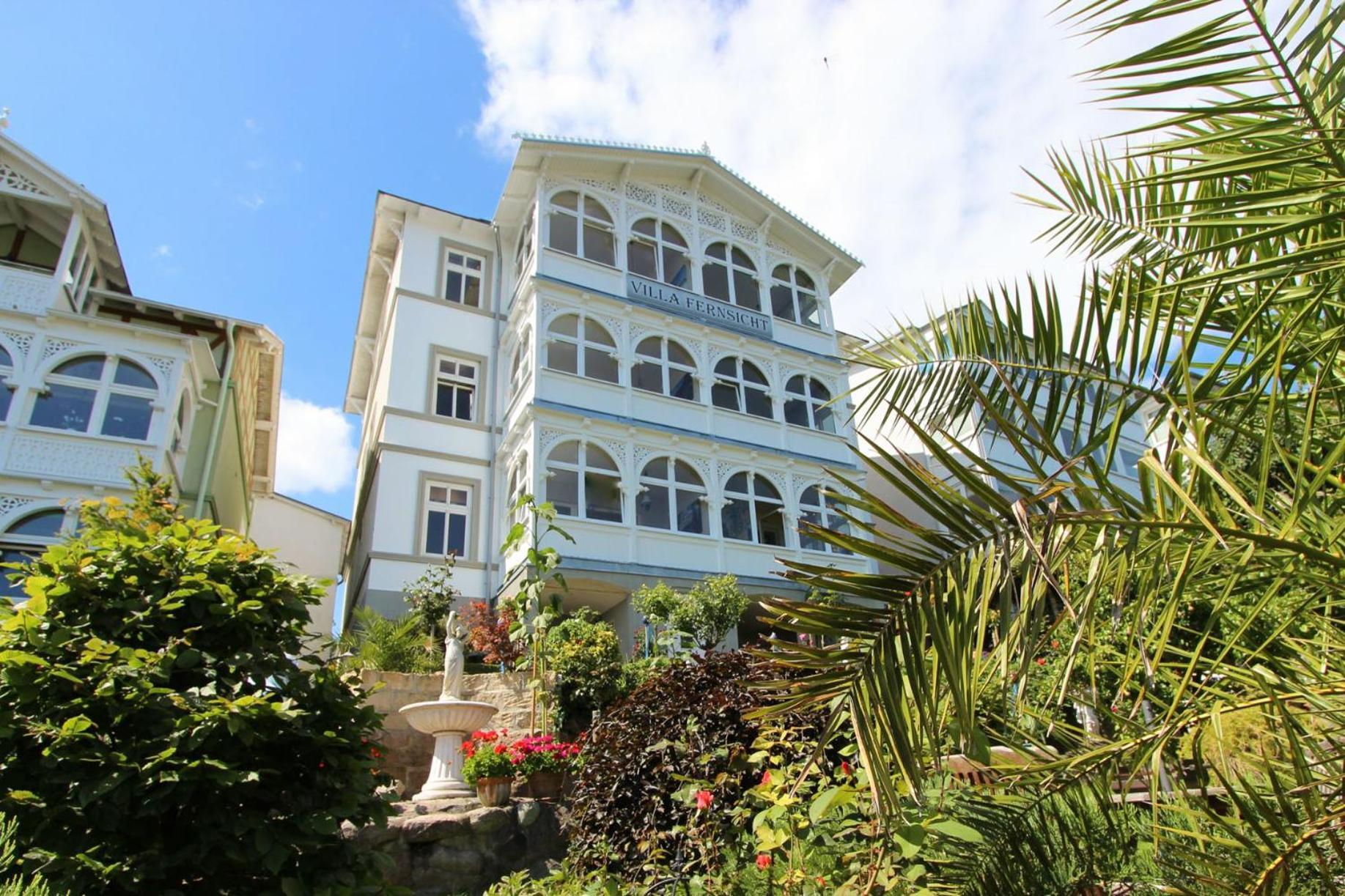 Villa Fernsicht - Wohnung Nr 1 - Mit Meerblick ساسنيتز المظهر الخارجي الصورة