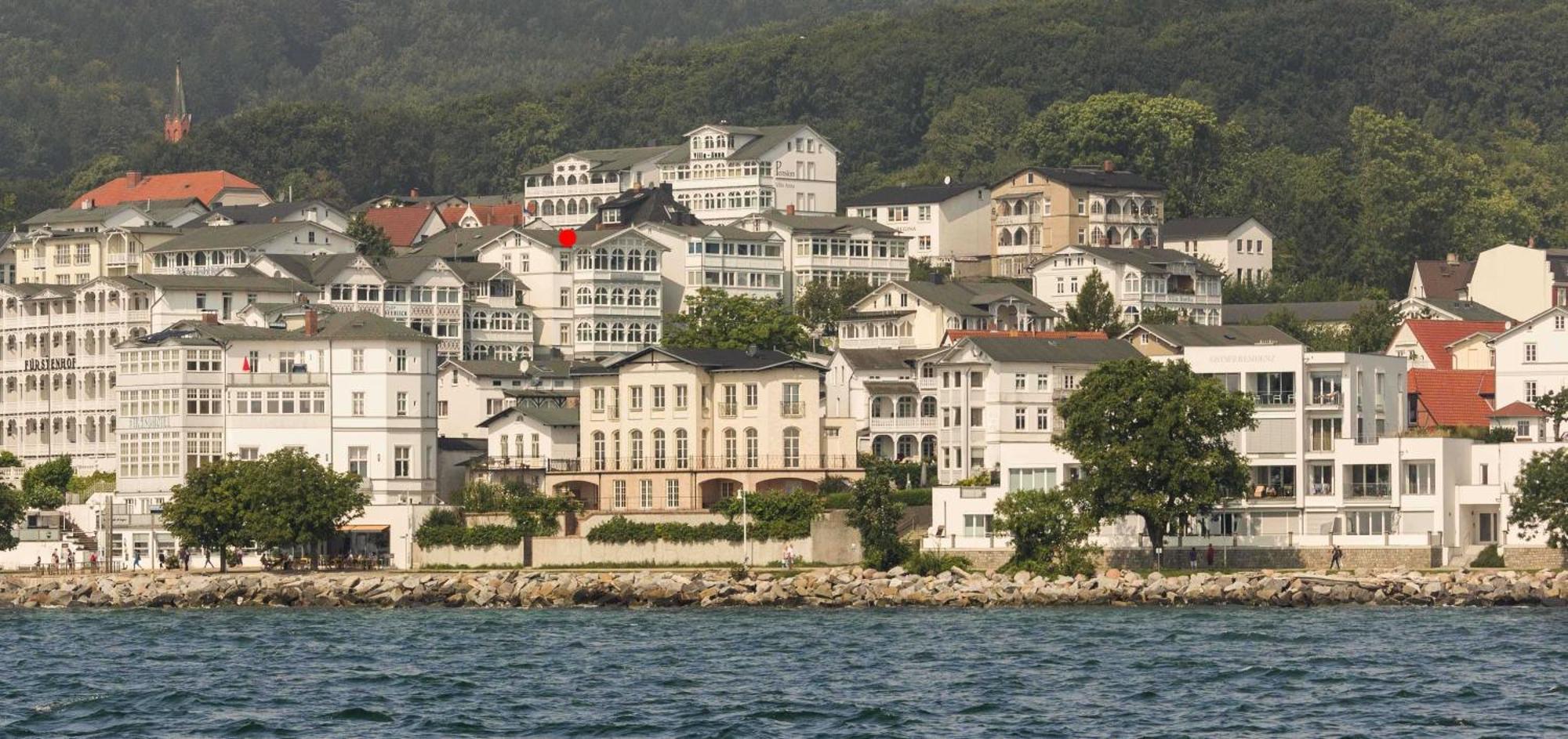 Villa Fernsicht - Wohnung Nr 1 - Mit Meerblick ساسنيتز المظهر الخارجي الصورة